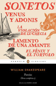 Title: Poesías (Obra completa Shakespeare 5), Author: William Shakespeare