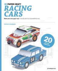 Title: 3D Paper Craft Racing Cars, Author: Patrick Pasques