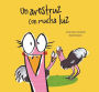Un avestruz con mucha luz