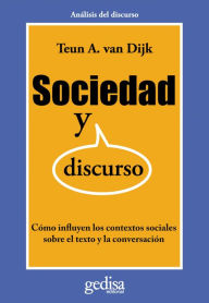 Title: Sociedad y discurso, Author: Teun A. van Dijk