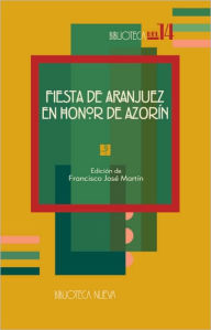 Title: Fiesta de Aranjuez en honor de Azorín, Author: VV.AA.