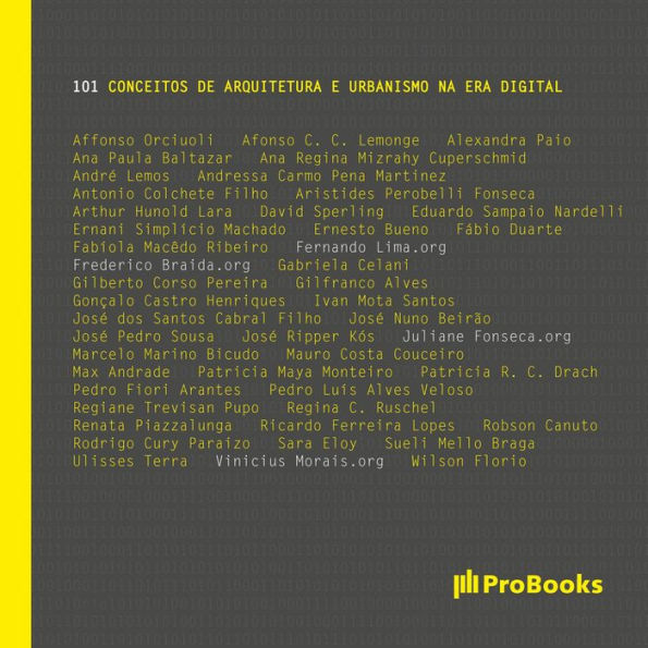 101 Conceitos de Arquitetura e Urbanismo na era digital