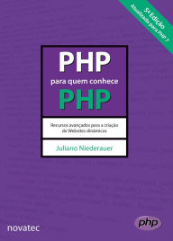 Title: PHP para quem conhece PHP, Author: Juliano Niederauer