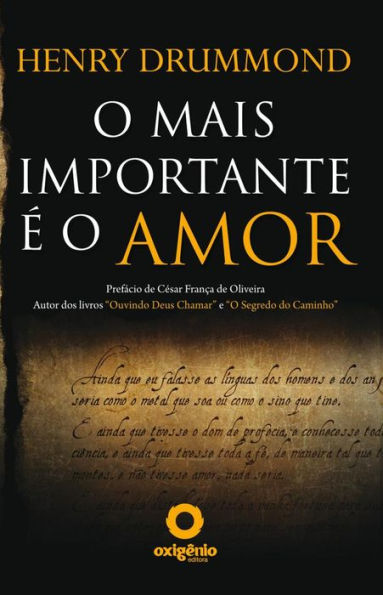 O mais importante é o Amor