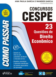 Title: Como passar em concursos CESPE: direito econômico: 23 questões de direito econômico, Author: Wander Garcia