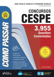 Title: Como passar em concursos CESPE: 3.955 questões comentadas, Author: Ana Paula Garcia