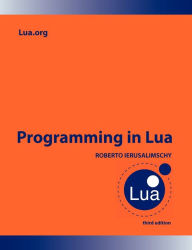 Title: Programming in Lua, Author: Roberto Ierusalimschy