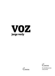 Title: Voz, Author: Jorge Verly