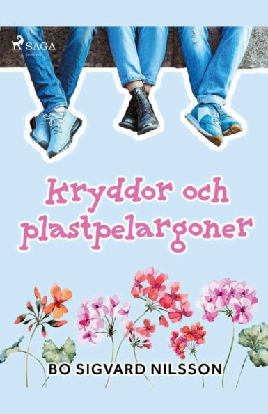 Kryddor och plastpelargoner