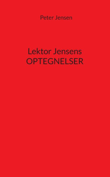 Lektor Jensens optegnelser