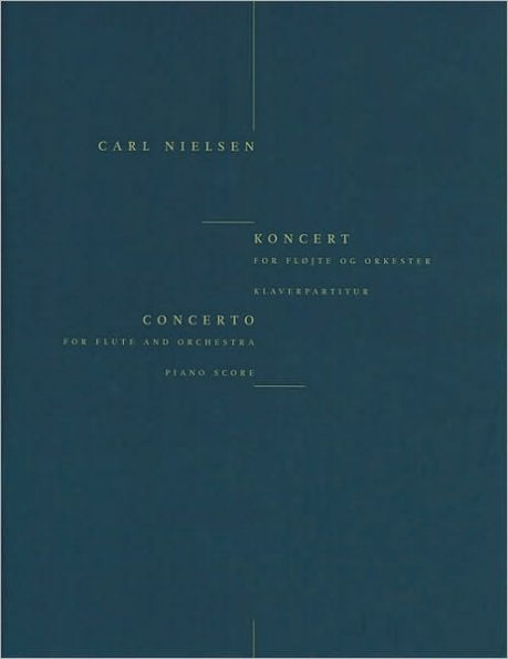Concerto for Flute and Orchestra: Flute and Piano Reduction