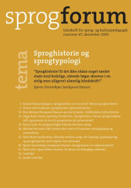 Title: Sproghistorie og sprogtypologi, Author: Hanne Leth Andersen