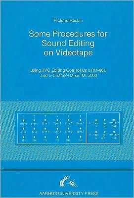 Some procedures for Sound Editing on Videotape