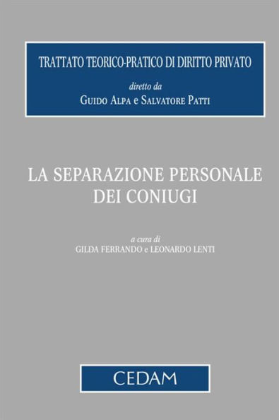 La separazione personale dei coniugi