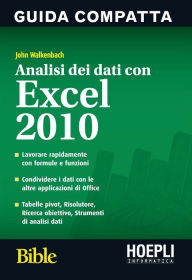 Title: Analisi dei dati con Excel 2010, Author: John Walkenbach