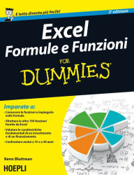 Title: Excel formule e funzioni For Dummies, Author: Kenn Bluttman