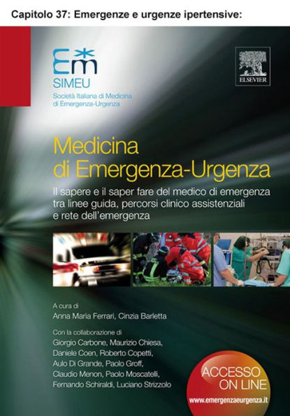 Emergenze e urgenze ipertensive: inquadramento nosografico, valutazione clinica e terapia