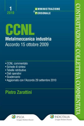 Ccnl Metalmeccanici Industria By Pietro Zarattini Nook Book