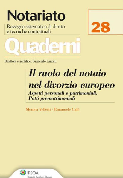 Il ruolo del notaio nel divorzio europeo