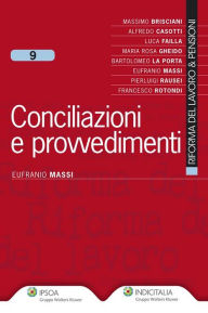 Title: Conciliazioni e provvedimenti, Author: Eufranio Massi