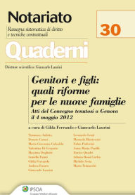 Title: Genitori e figli: quali riforme per le nuove famiglie, Author: Giancarlo Laurini