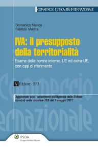 Title: IVA: il presupposto della territorialità, Author: Domenico Manca