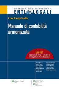 Title: Manuale di contabilità armonizzata, Author: a cura di Iacopo Cavallini