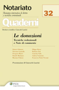 Title: Le donazioni, Author: AA. VV.
