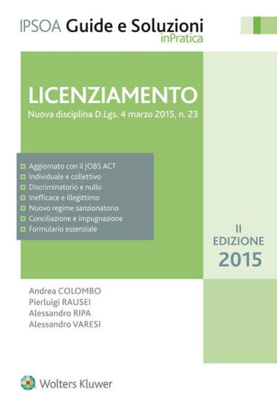 Licenziamento: Gestione, procedura, casistica