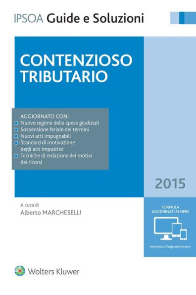 Contenzioso tributario 2015