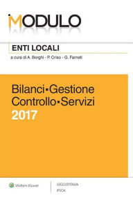 Title: Modulo Enti locali Bilanci - Gestione - Controllo - Servizi, Author: Antonino Borghi