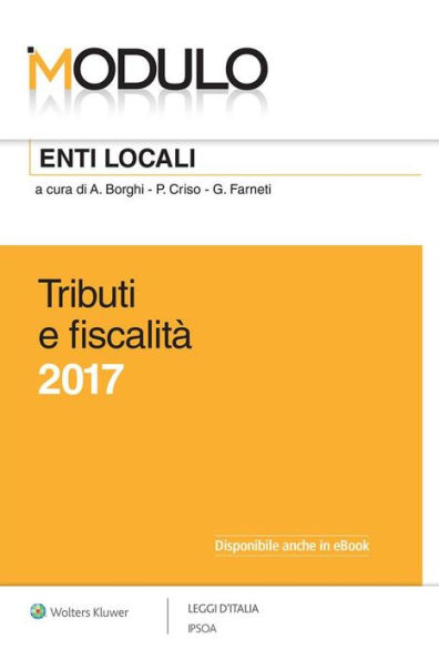 Modulo Enti Locali Tributi e fiscalità