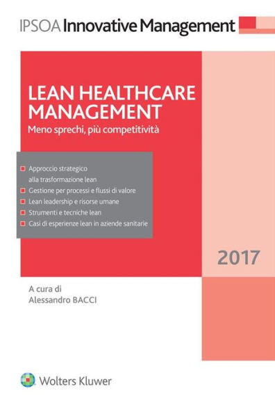 Lean Healthcare Management: Meno sprechi, più competitività