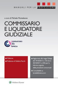 Title: Commissario e liquidatore giudiziale, Author: Michele Monteleone