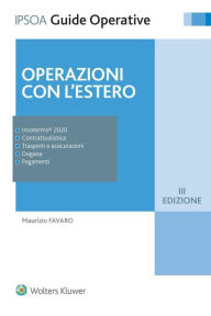 Title: Operazioni con l'estero, Author: Maurizio Favaro