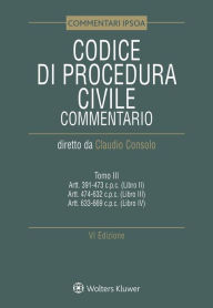 Title: Tomo III - Codice di procedura civile Commentato, Author: aa.vv.