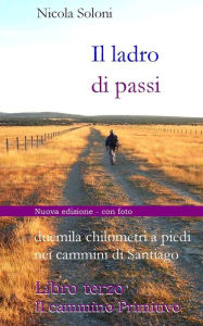 Title: Il ladro di passi. Libro terzo. Il cammino Primitivo: Duemila chilometri a piedi nei cammini di Santiago (con foto), Author: Nicola Soloni