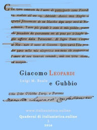 Title: Giacomo Leopardi e Gubbio, Author: Luigi M. Reale