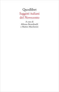 Title: Saggisti italiani del Novecento, Author: aa.vv.