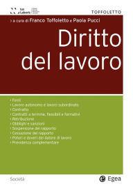 Title: Diritto del lavoro, Author: Franco Toffoletto