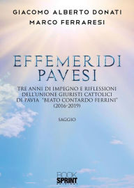 Title: Effemeridi Pavesi, Author: Marco Ferraresi