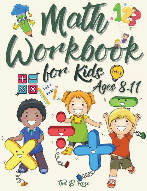 Math Workbook for Kids Ages 8-11: Amazing Math Circle with Addition ...