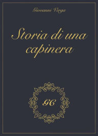 Title: Storia di una capinera gold collection, Author: Giovanni Verga