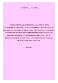 Title: Dr. Prof. Tambara Federico's analysis of both geometrical-mathematical and physical-mathematical foundations of the universe from the 