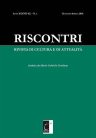Title: Riscontri. Rivista di Cultura e di Attualita: N. 1 (GENNAIO-APRILE 2018), Author: Riscontri