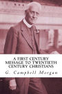 A First Century Message to Twentieth Century Christians