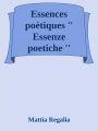 Essences poètiques ''Essenze poetiche''