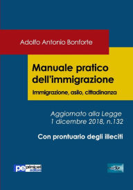 Title: Manuale pratico dell'immigrazione, Author: Adolfo Antonio Bonforte