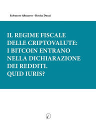 Title: Il regime fiscale delle criptovalute, Author: Salvatore Albanese