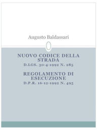 Title: Nuovo codice della strada, Author: Augusto Baldassari